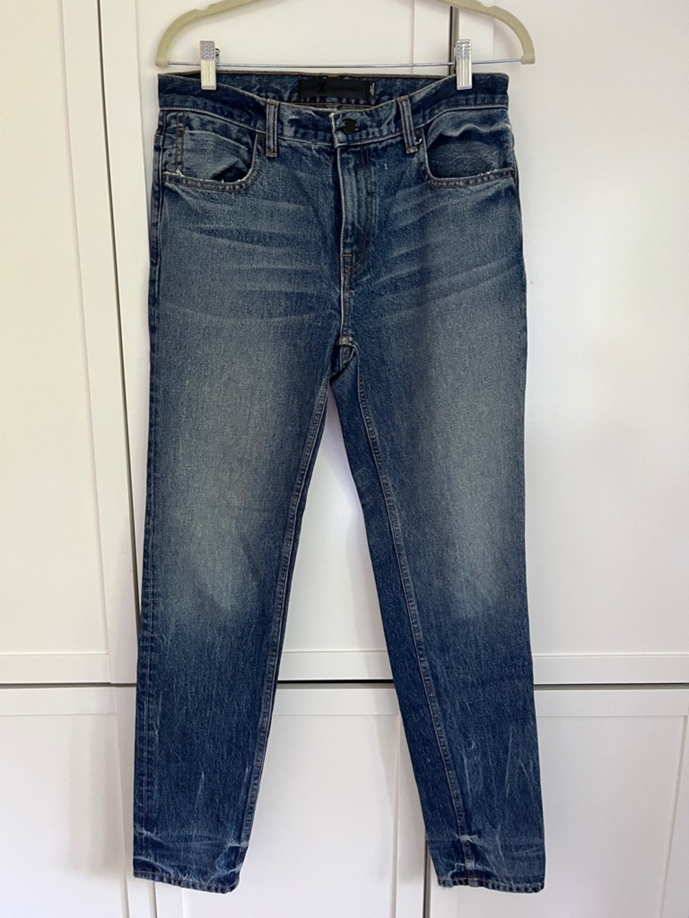 Alexander Wang Women's Slim Jeans in Washed Blue
